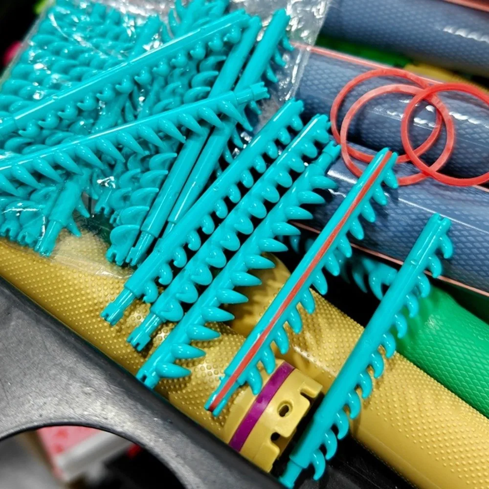 20/30Pcs 2.3/3.3/4/5mm Diameter Hair Root Perm Rods With Clips Bangs Volumizing Waves Hair Curlers Set Fluffy Perm Rods Bars