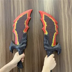 God of War 4 Chaos Blade Flame Tomahawk Chained Cosplay Axe Prop Weapon Role Playing Ghost Beast Leviathan Axe Safety PU Model