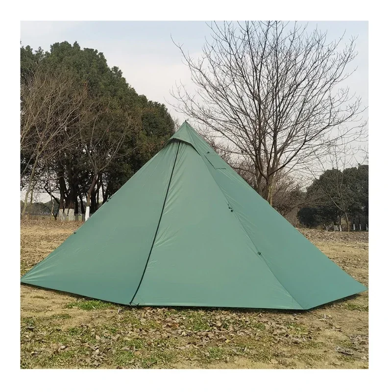 

Can be used outdoors with wooden stove automatic tent camping, light weight, mosquito-proof, waterproof and tear-proof camping