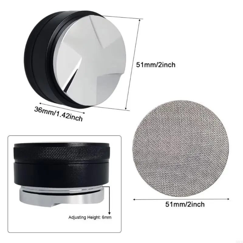 M6CB 51 -мм кофейный тампер для кофейной воды распределение сети дистрибьютор кофе для кофе для кофе