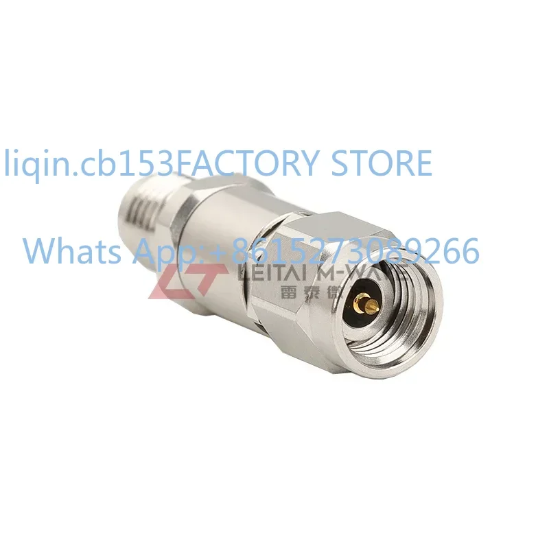 1PCS RF millimeter wave RF adapter 2.92/SMA-JK male female stainless steel high-frequency adapter DC-26.5