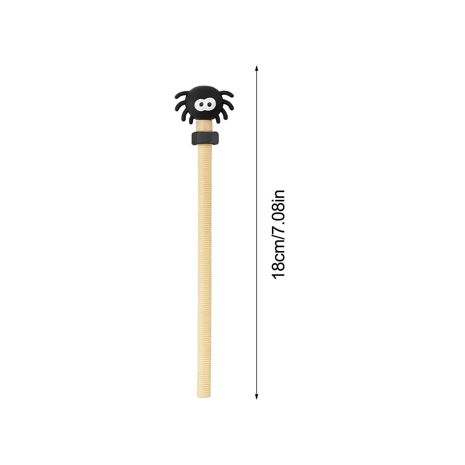 Threaded Fidget Pencil Halloween Threaded Fidget Pen With Sliding Nut Silent Sensory Tool Study Supplies For Special Education