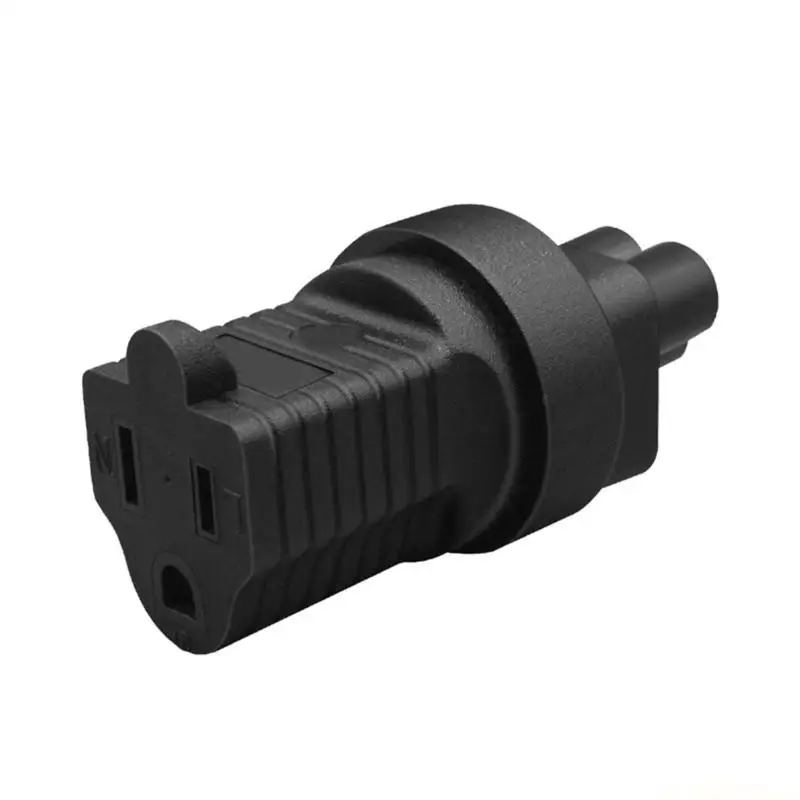 E56B Alternating Current PowerSocketAdapter IEC320 to Nema 5-15R Adapters