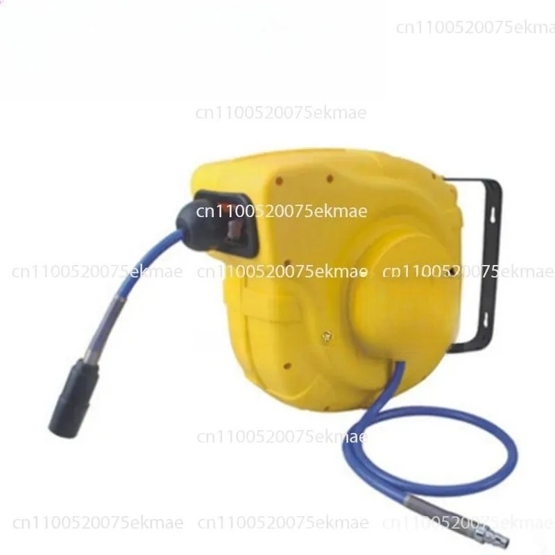 Automatic telescopic 12m/15m/25m air duct Automatic telescopic PU yarn clamping drum reel winding device