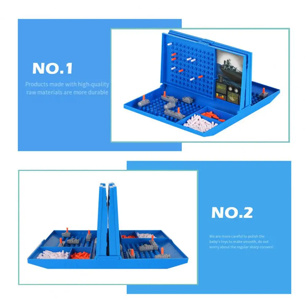 Exciting Battleship Board Game Battleship Board Game Educational Parent-child Naval Combat Strategy Game Toy for Toddlers Boys