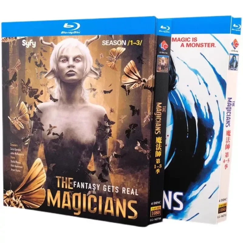 

BD Blu-ray High Definition American Drama The Magicians Seasons 1 to 5 The Magicians 11 Disc Box Set
