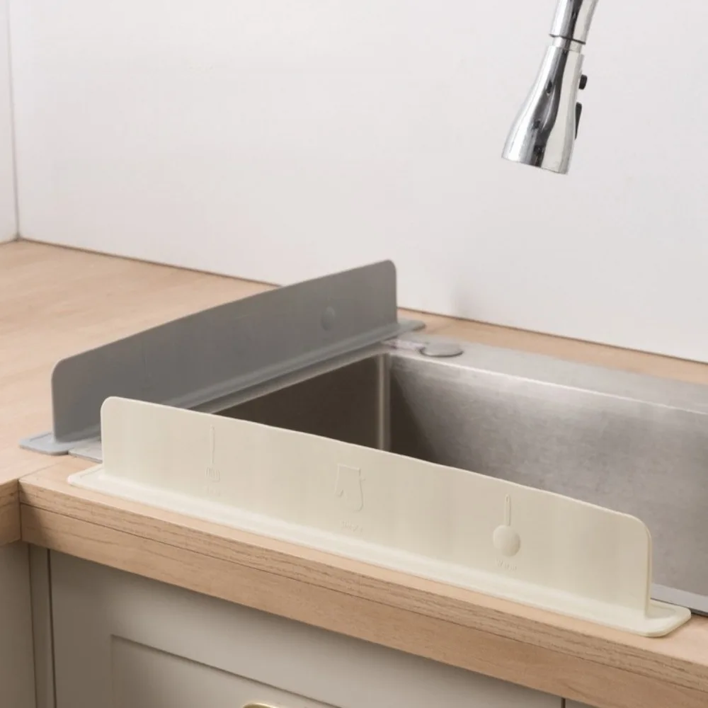 

1 шт., силиконовая кухонная защита от брызг, регулируемая водонепроницаемая защита для раковины, аксессуары для очистки от спрея, практичные