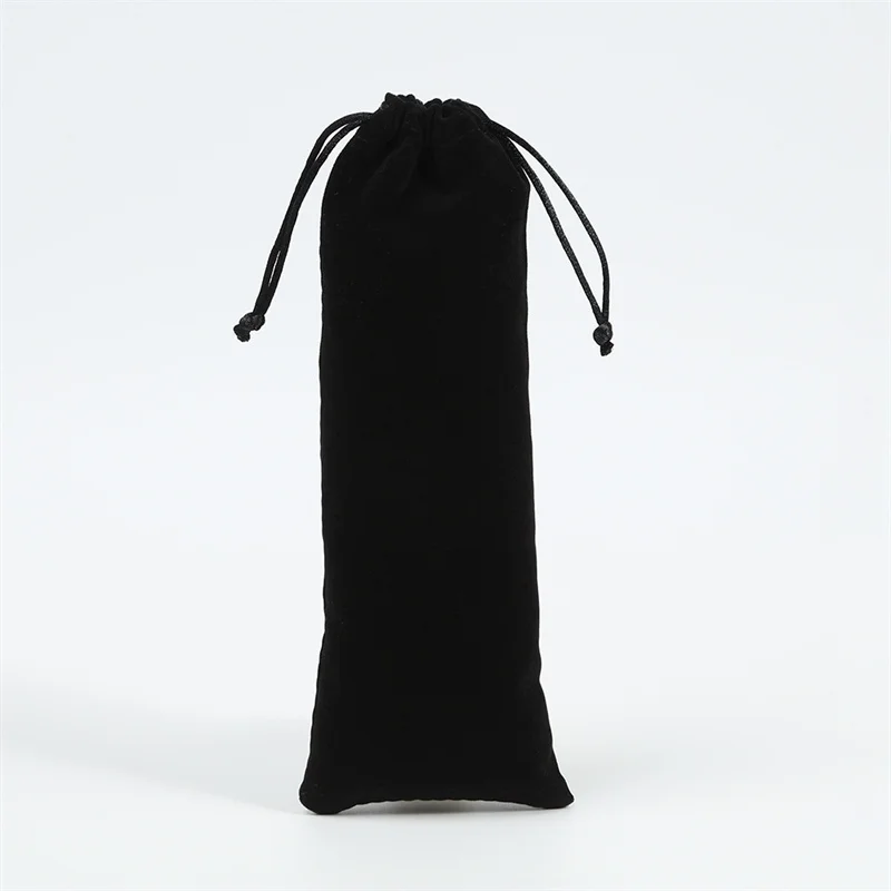 StoBag 50 قطعة حقيبة برباط مخملية طويلة من الفلانيل مجوهرات هدية حزمة تخزين مستحضرات التجميل المحمولة منظم الجيب الحقائب الجيب #5