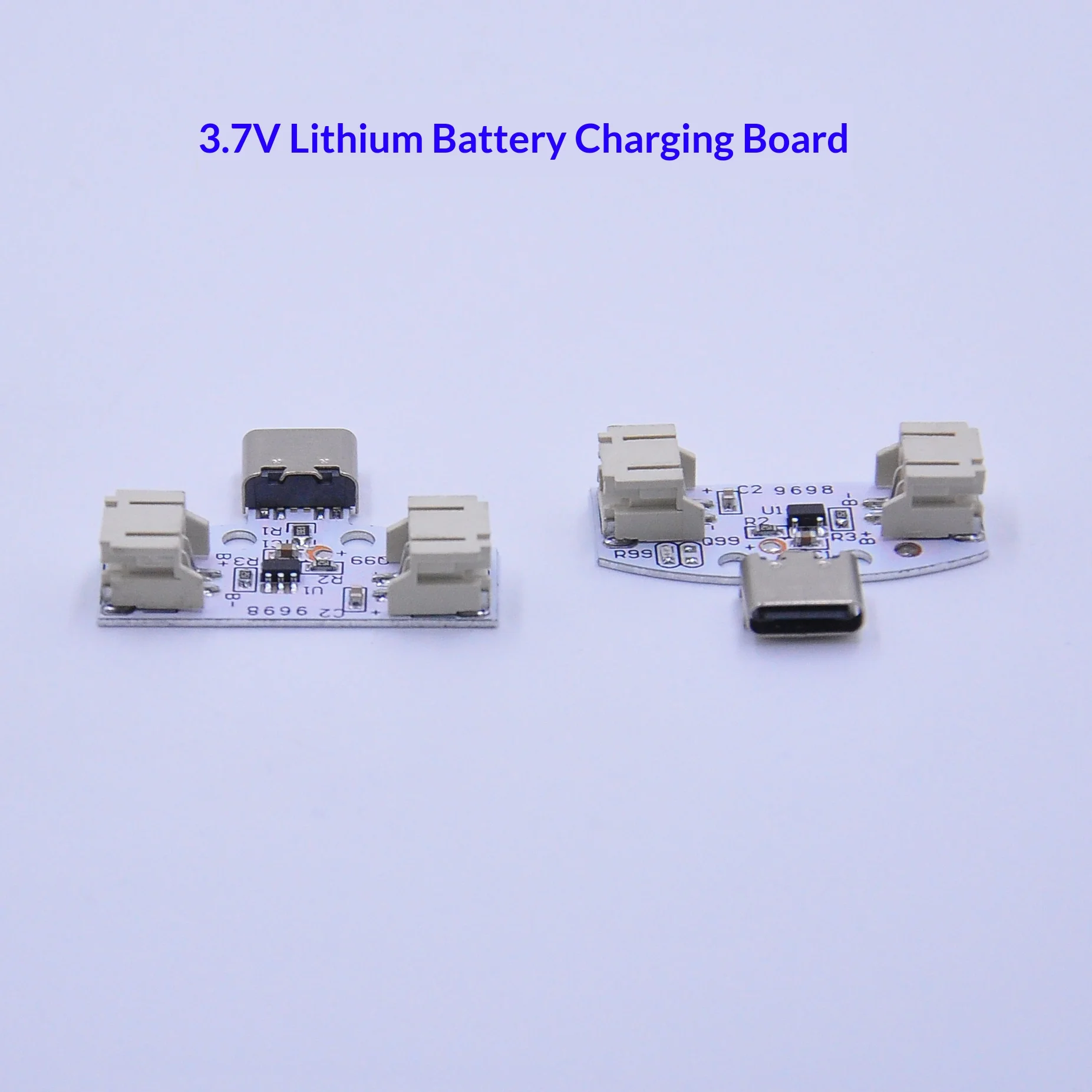 10pcs /Type-C 3.7V Lithium Battery Charging Module 4.2V Full Charge Protection Charger Board with 2.0 Terminal Wires