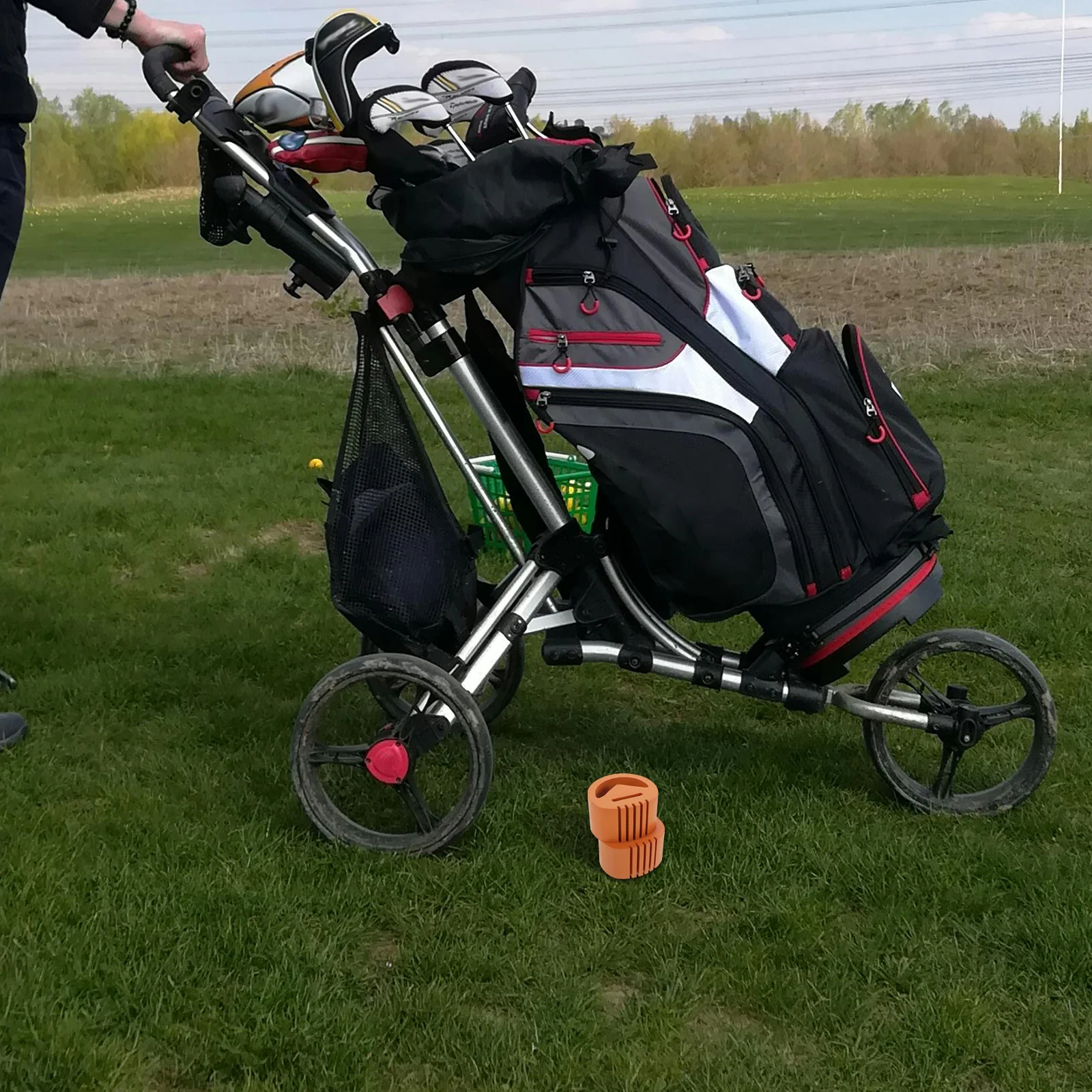 

1Pair Golf Cart Engine Snubber Rubber Bushing Vibration Dampener Motor Mount Noise Isolator Cushion Anti-Collision Pads for Club