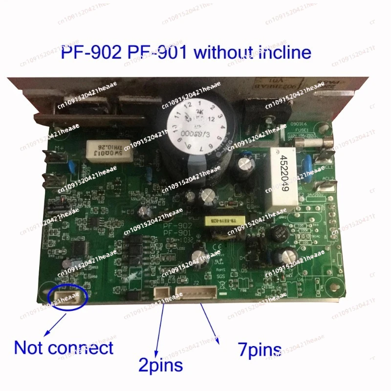 

Подходит для контроллера двигателя беговой дорожки PF-902 PF-901 PF902 PF901, совместимый с контроллером беговой дорожки DK10-A01A