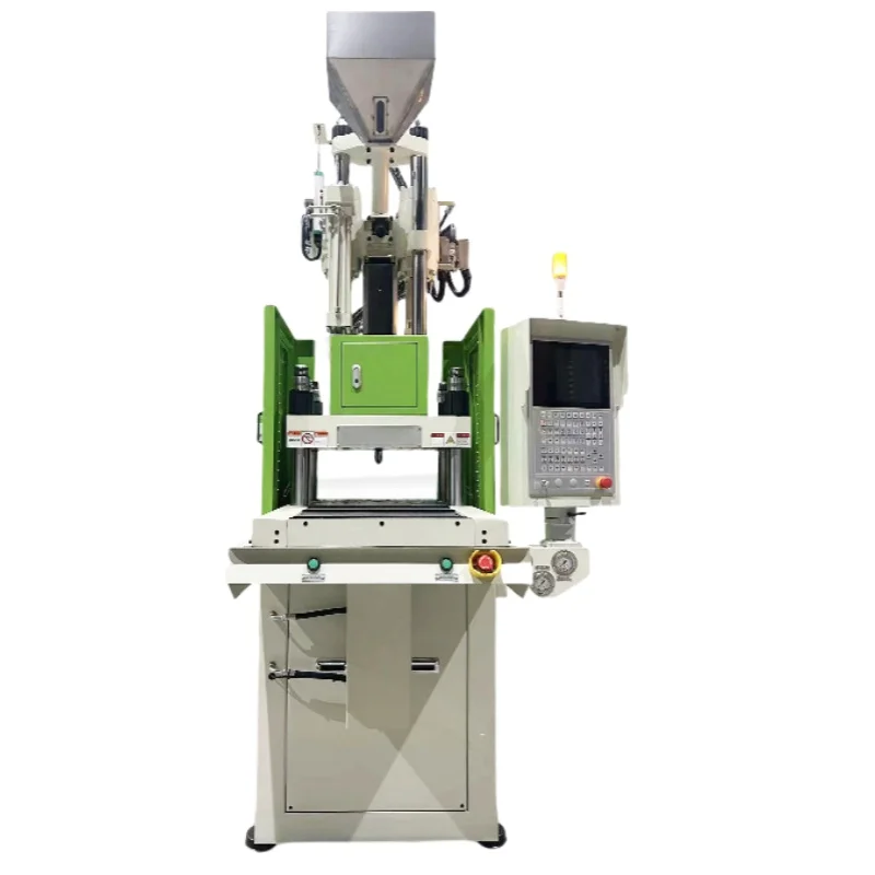 

Fully Automatic Small Vertical Plastic Injection Silicone Molding Machine for Electronic Products Toys