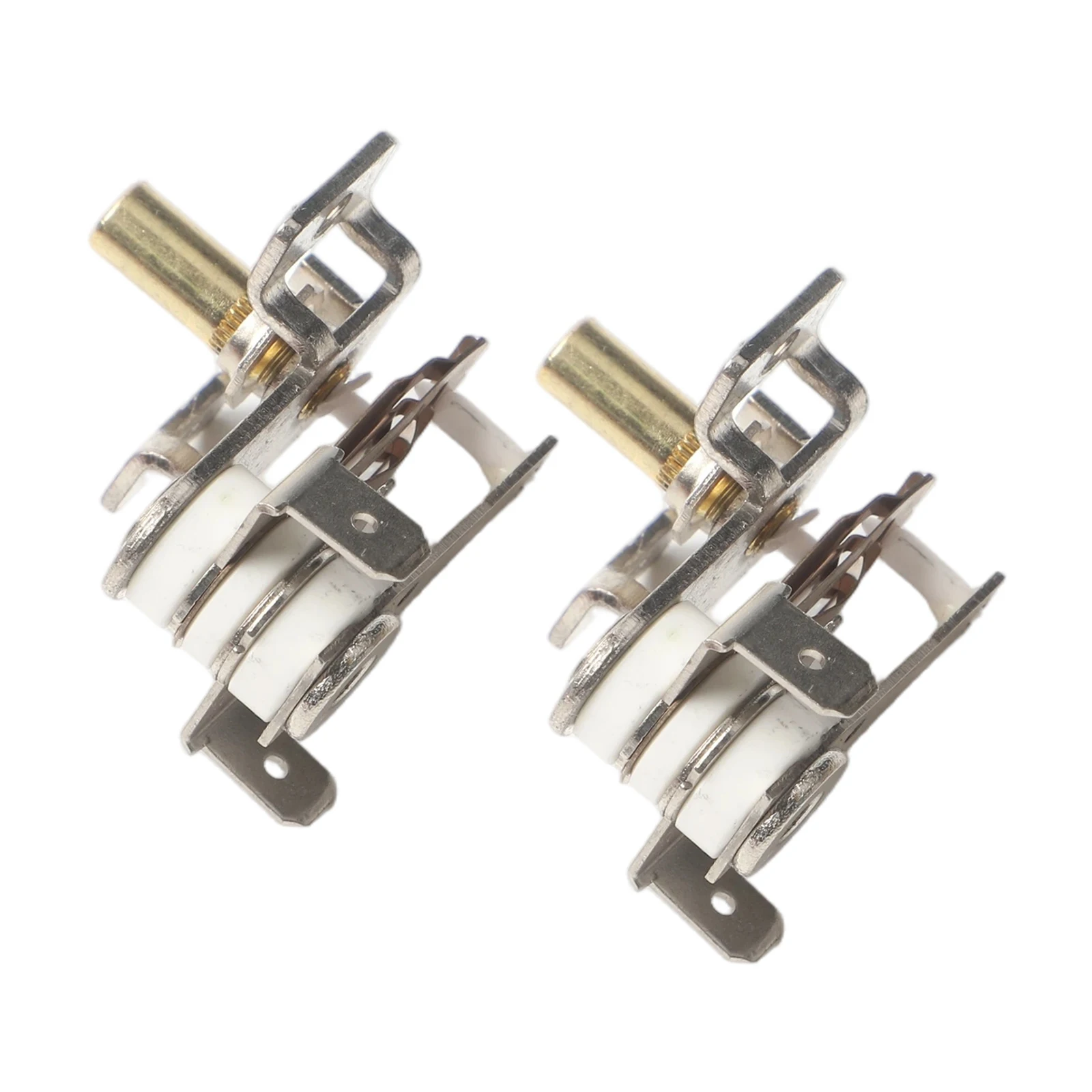2pcs KST-168 Adjustable Bimetal Thermostat 90C Temperature Switch 16A 250V AC for Home Kitchen and Industrial Heating Use