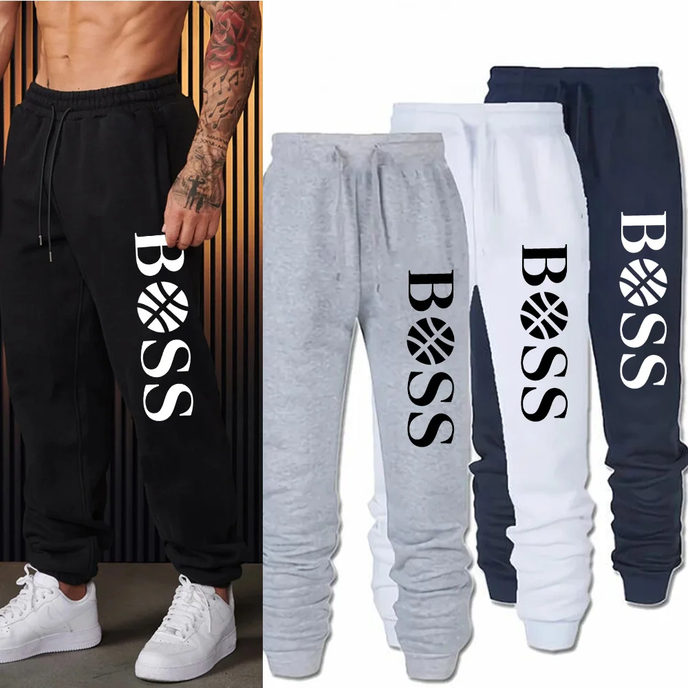 

Брюки однотонные повседневные брюки полной моды.