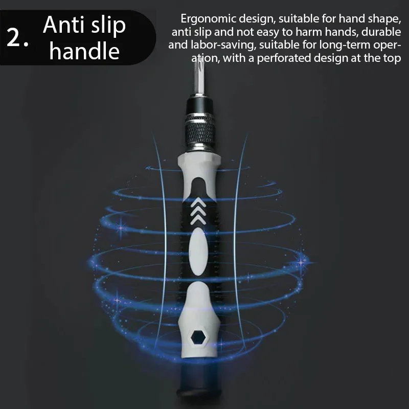 115-1 Precision Screwdriver Set, Professional Repair Tool with 98 Magnetic Bits, Suitable for Various Repairs