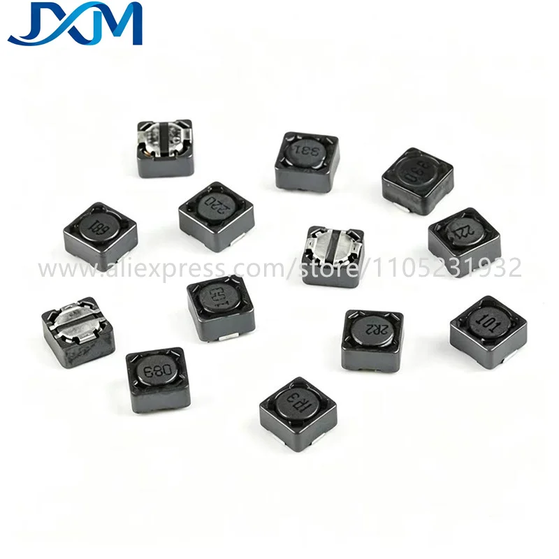 20pcs/lot CDRH74 SMD Power Inductor 2.2 3.3 4.7 6.8 10 22 33 47 68 100 150 330 470UH 1MH 3R3 CD74 Shielded Power Inductor 7*7*4