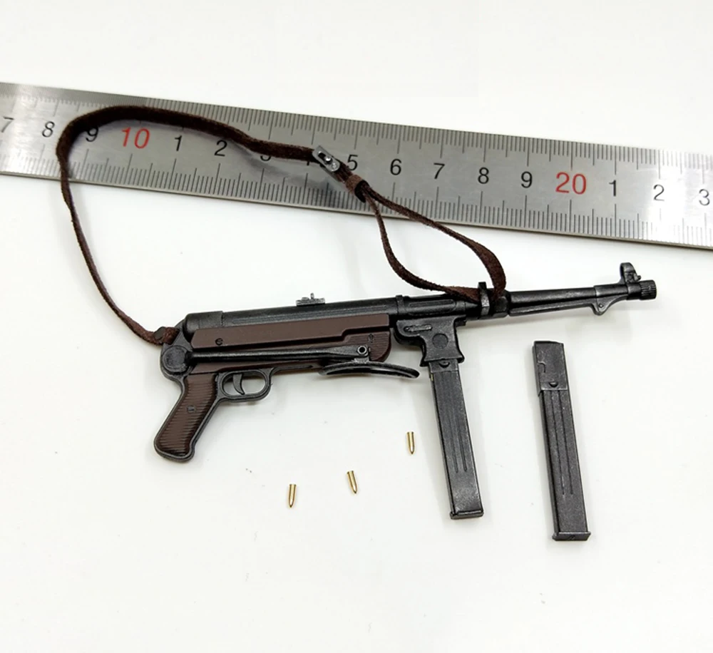 1/6 DID D80160 Series Soldier Mini Toys Model MP38 Klipsy do broni Pasują do 12-calowych figurek akcji do kolekcjonowania