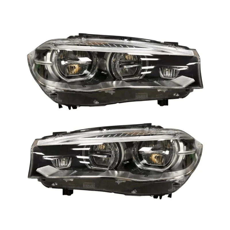 Genuine Used Plug and Play full headlight for Bmw X5 F15 2014-2018 Year With Computer system Adaptive led headlamp Farol