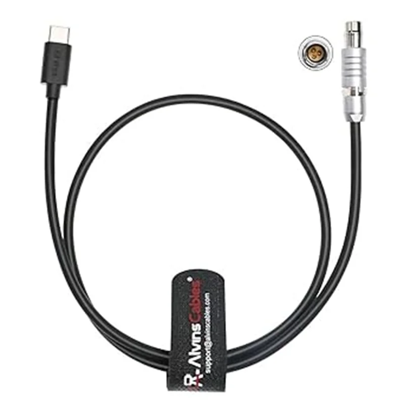Alvin's Cables Control Cable for ARRI Alexa| RED DSMC2 Camera for DJI Focus Pro Type-C USB-C to RS 3 Pin Control Cable 60cm 23in