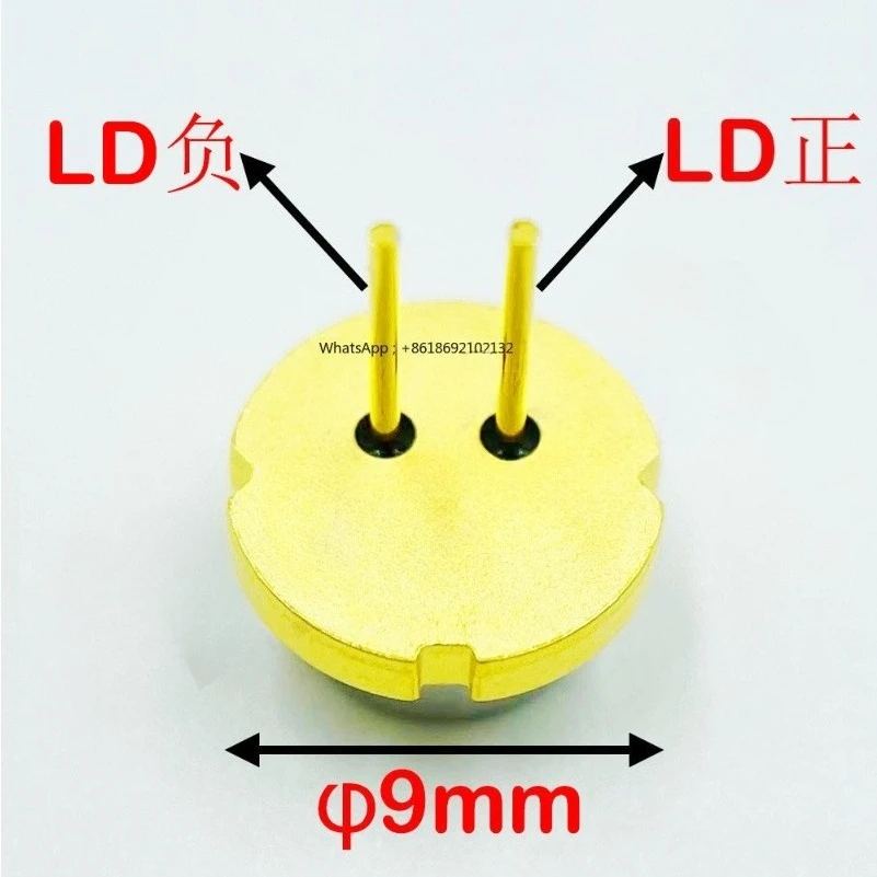 Green Light 525nm 2W Flat Window FAC Accelerated Axis Compression Fiber, Linear Light Spot High Stability