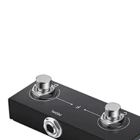 Compact for midi Pedal Portable for midi Controller Extended for Battery Life High-quality Metal Multi-functional Capabilities