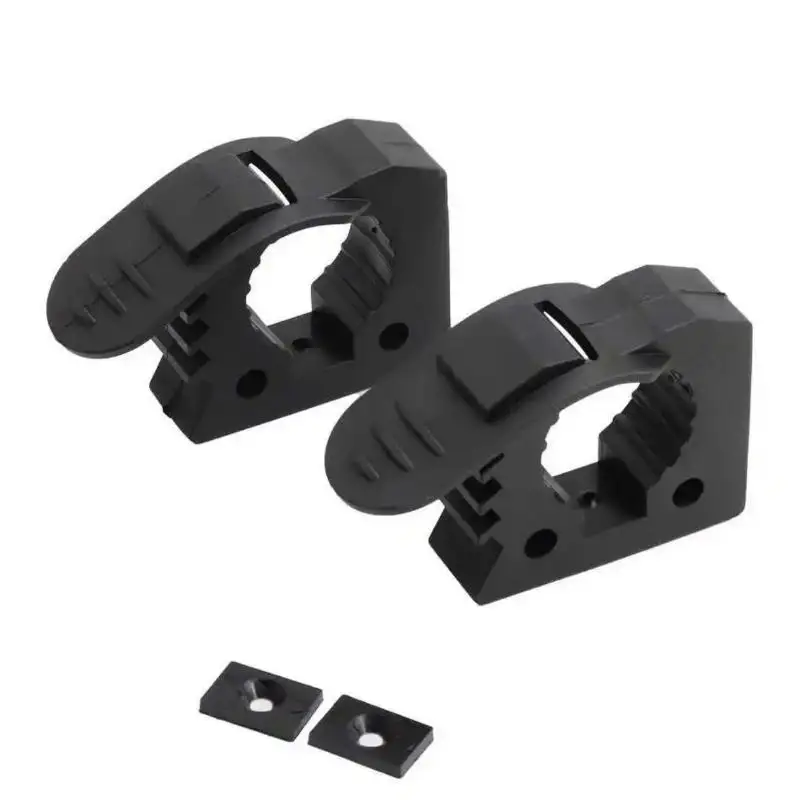 2pcs Quick Fist Clamp For Mounting Tools Equipment Rubber Clamp Ideal For Offroad Vehicles, ATV, UTV, Truck Part Accessories