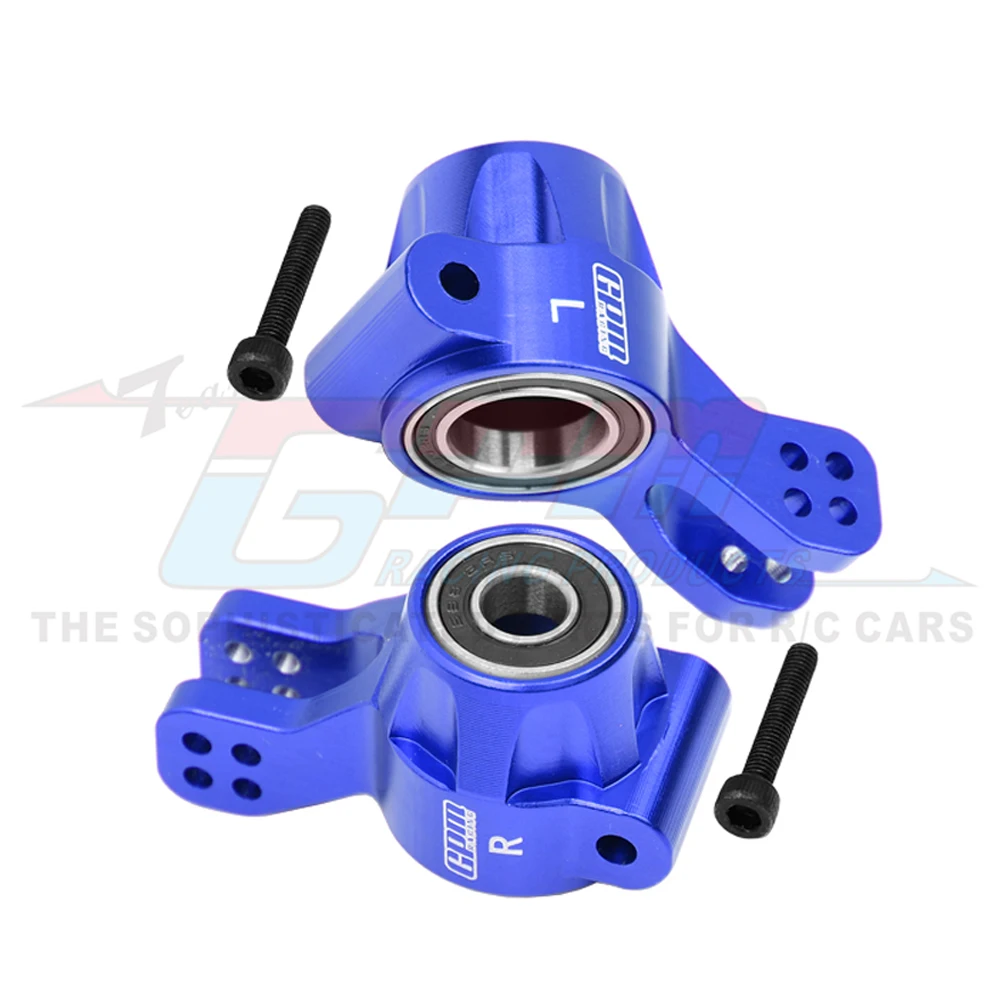 GPM Metal Rear Steering Cup Hub Steering Knuckles AR330404 ARA330830 for ARRMA 1/7 Big Rock 1/8 Kraton Notorious Outcast EXB 6S