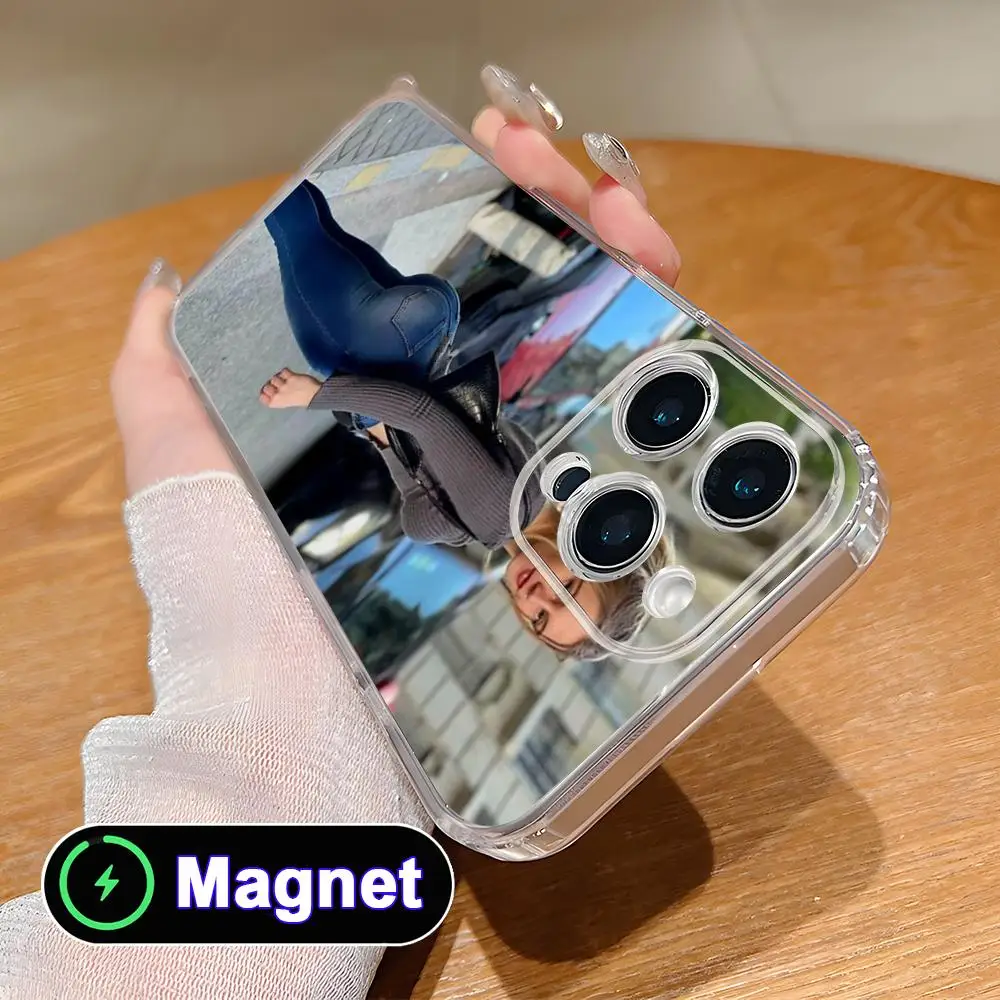 

Vera Dijkmans Phone Case for iPhone 17 16 15 14 13 12 11 Air Pro Max Plus Mini Soft TPU Clear Magnet Cover