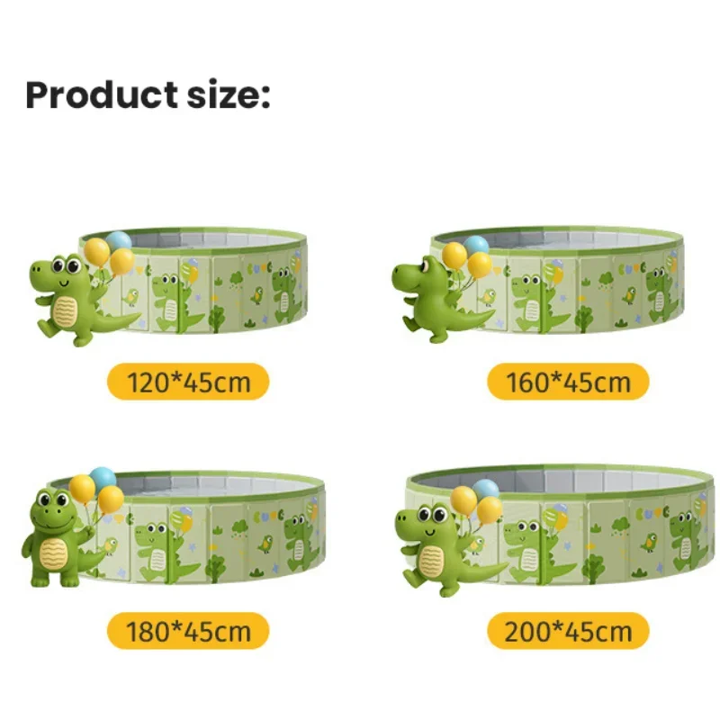 Non Inflatable Circular สระว่ายน้ําขนาดใหญ่ของเล่นเด็กสระว่ายน้ําในร่ม piscina da esterno หนาบ้านครอบครัวน้ําเล่นเกมอาบน้ํา