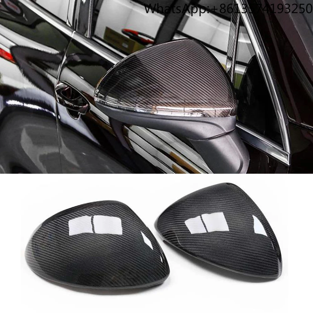 

Real Carbon Fiber Rear View Side Mirror Cover For Porsche Cayenne 958 9Y0 9Y3 2011-2021