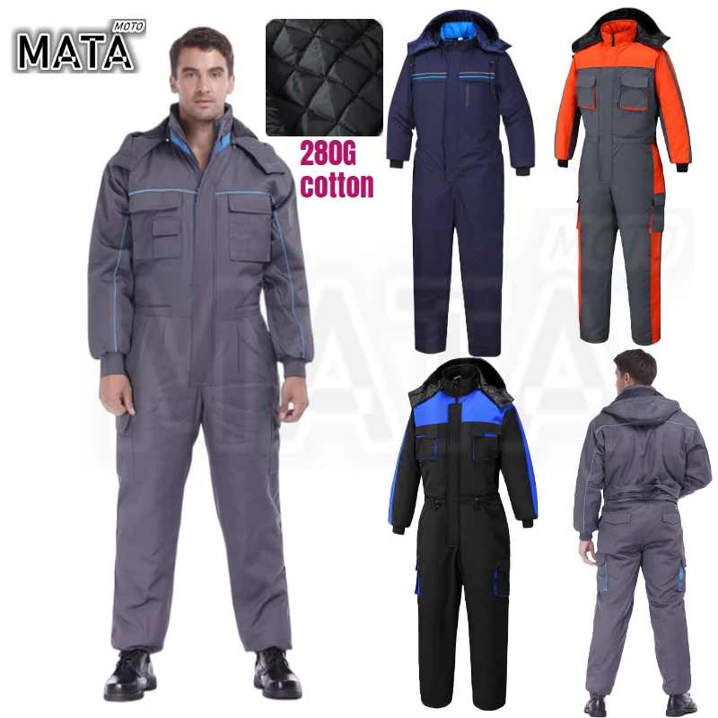 

Thickened Waterproof Snowmobile Suit,Outdoor Sports Ski Suit Set Waterproof Breathable Fishing Suit，Karting clothing