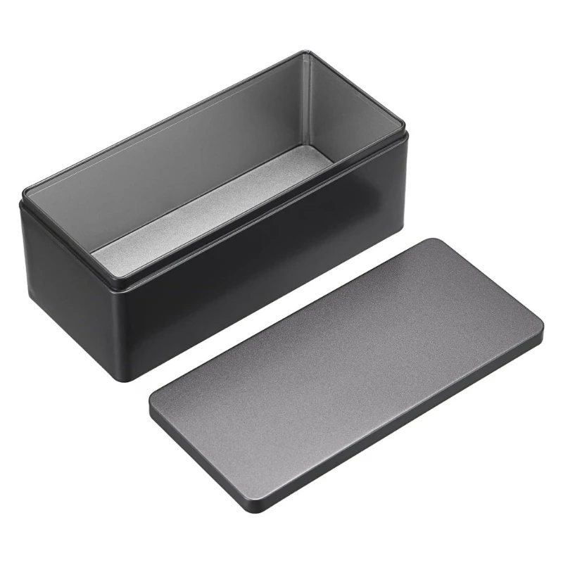 Secret Stash Container For Cash Jewelry And Spare Keys Metal Tin With Concealed Compartment For Home Security 0XXB