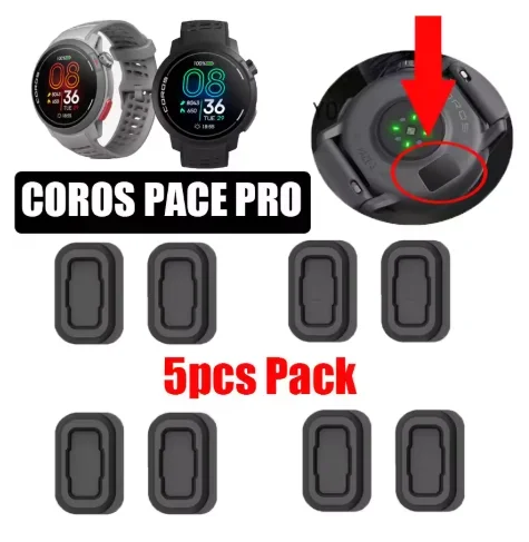 Dust plug For COROS PACE 2 3 / APEX 2 Pro /APEX 42mm 46mm VERTIX Enduro EPIX Charging Port Dustproof Plug Cover Cap