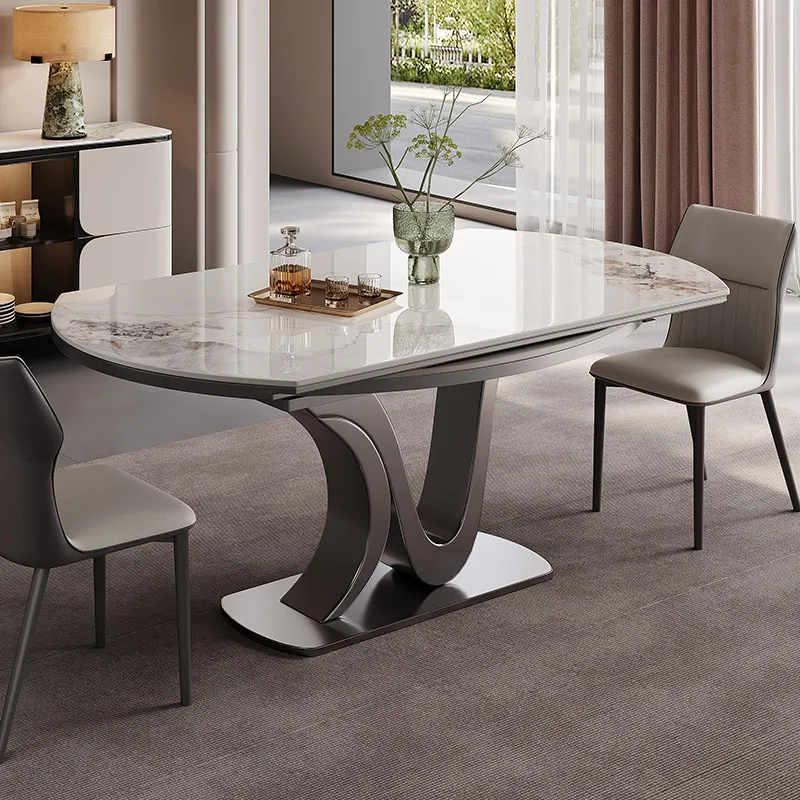 Centerpiece Candles Dining Table Underplate Italian Conference Restaurant Dining Table Living Room Mesa Comedor Furniture Home