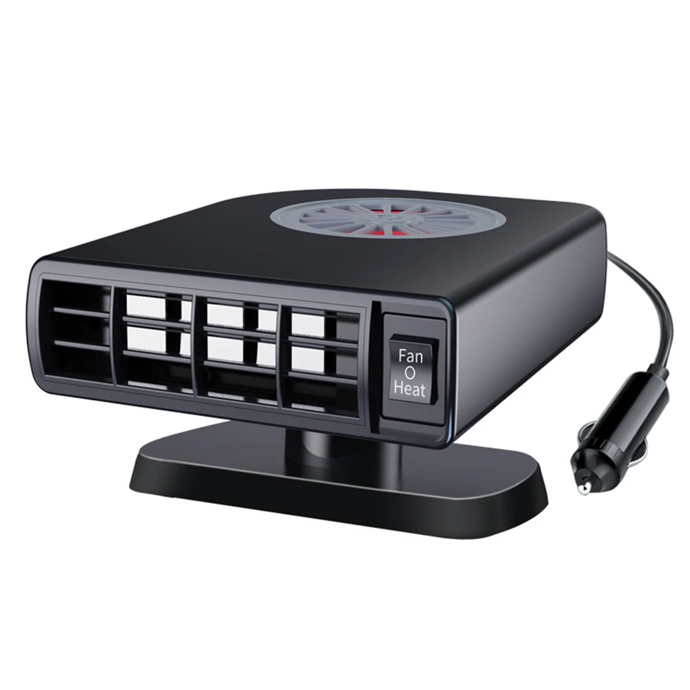 12V/120W 24V/180W Car Electric Heater Cooling Fan Car Heater 360 Degree Adjustable  Windshield Defogging Demister Defroster
