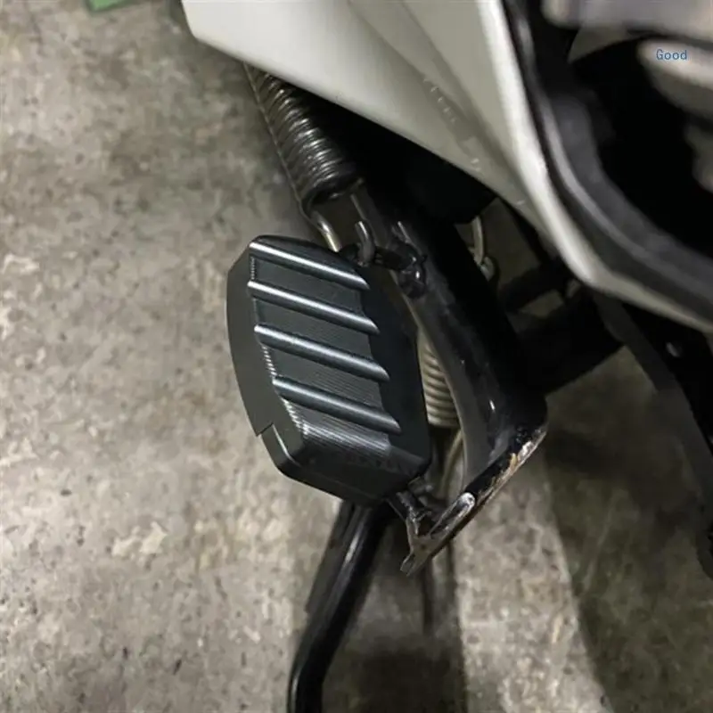 Anti-skid Motorcycle Side Stand Extender Plate Foot Stand Auxiliary Kickstand Extension Pad for Xamx300 125 250 350 400