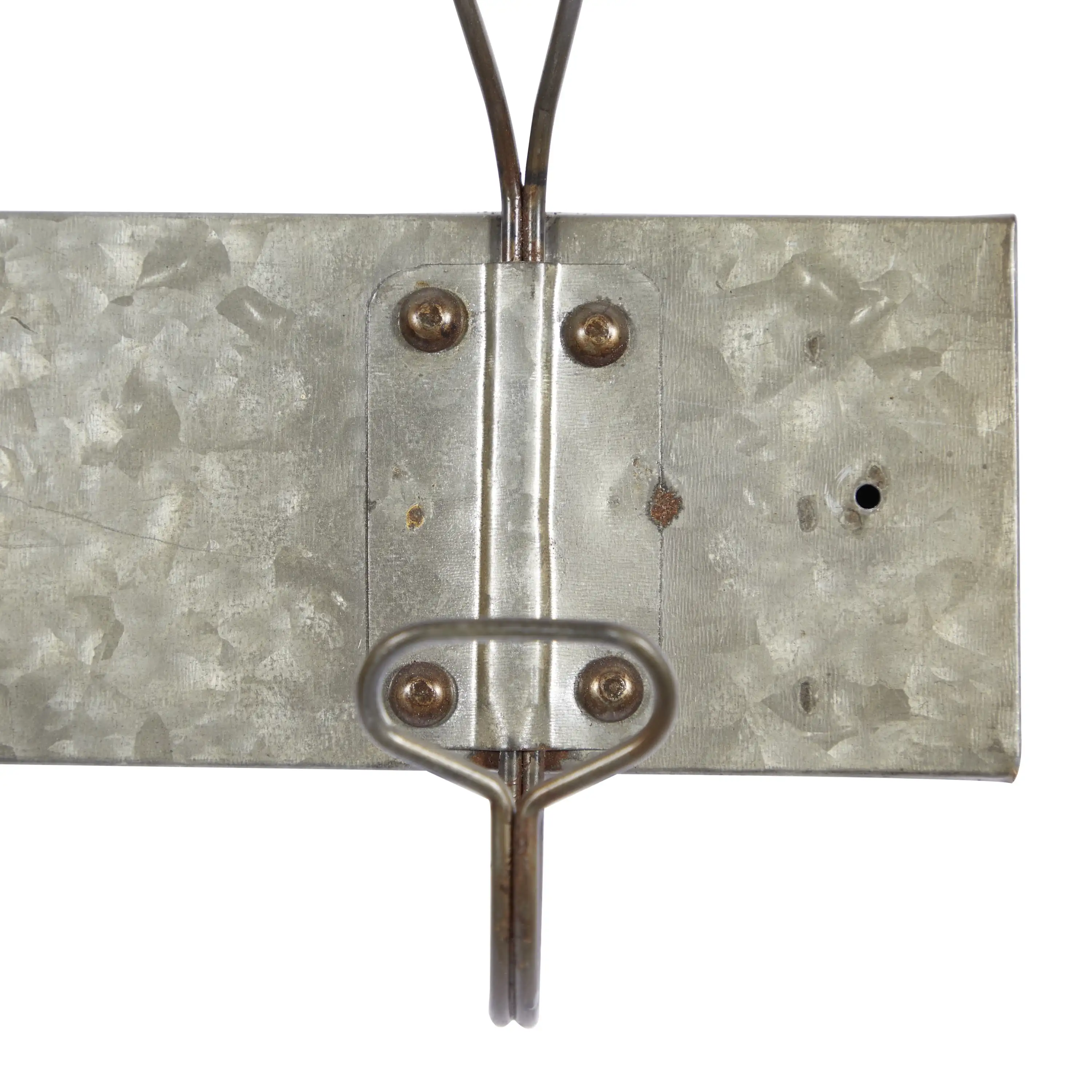 Indoor Grey Metal Vintage Wall Hook