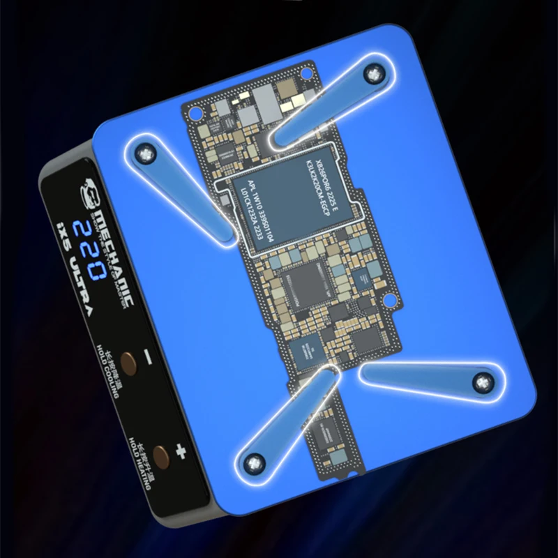 Estação de pré-aquecimento ultra mecânico IX5, placa-mãe temperatura constante, mesa de solda para Android, IP, X, XS MAX, 11, 12, 13, 14 Pro Max