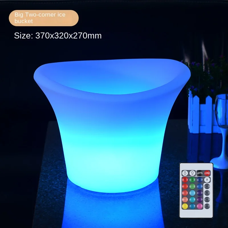 Outdoor Bar Ktv Anti-drop Waterproof Adjustable 16 Colors Colorful with Remote Control PE BT Music