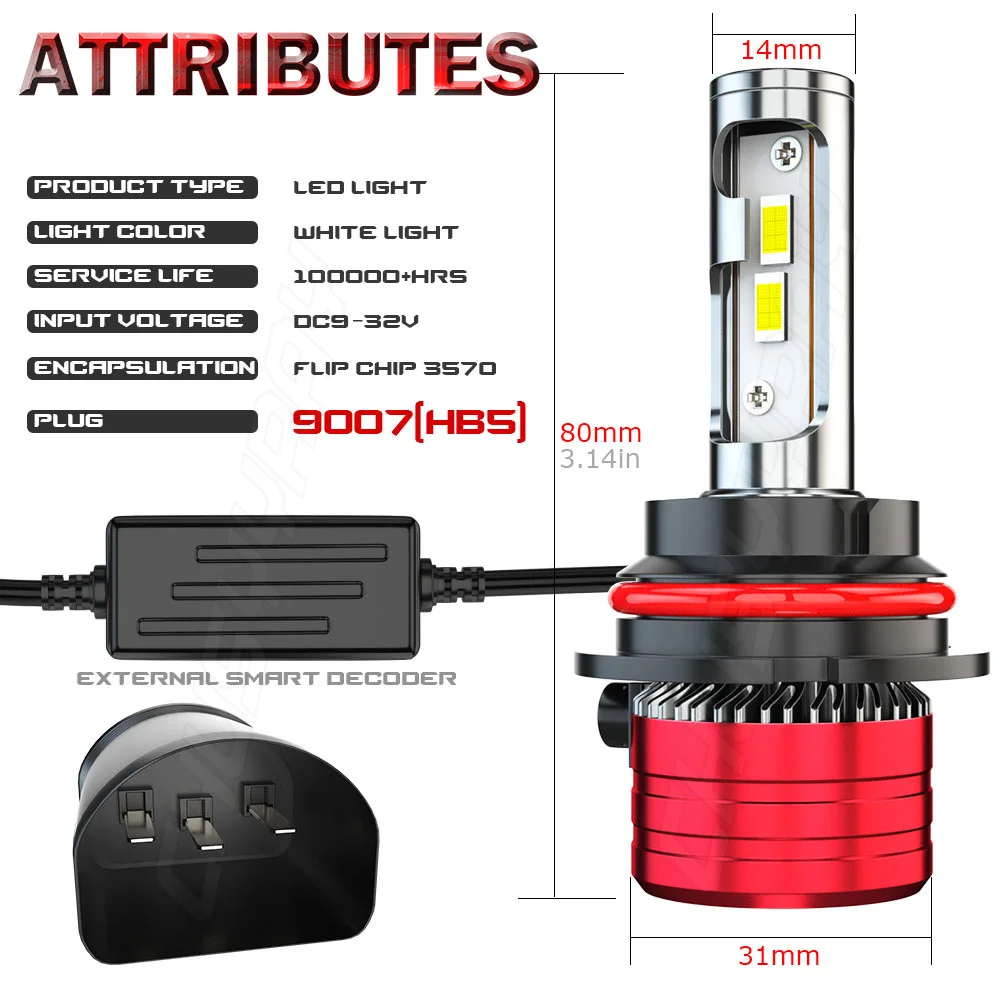 CHUSYYRAY Compatible For Nissan Frontier 2005-2018 4X High/Low Beam LED Headlight Fog Light Bulbs Kit 9007+H11 Combo kit luzes