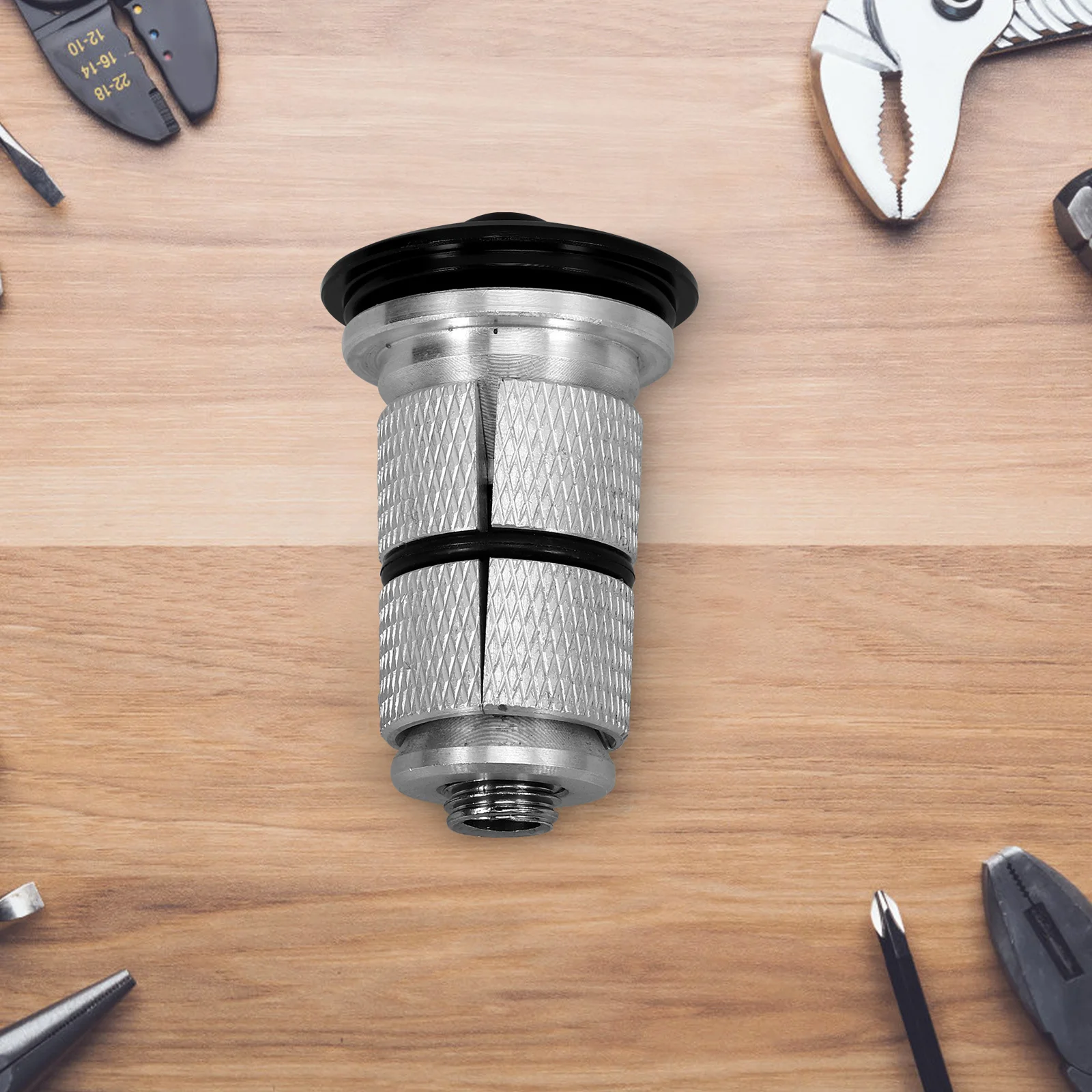 

Fork Expander High Strength Expansion Bolt Lightweight Shock Resistant Bicycle Fork Cap for Mountain Road Bike Headset Top Cover