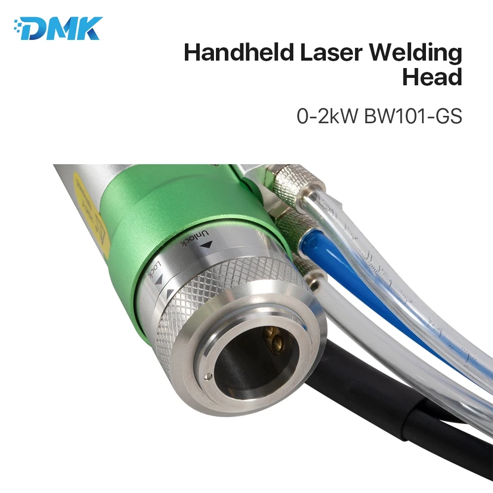 DMK رأس لحام بالليزر Raytools الأصلي BW101-GS 0-3kW يده لحام بندقية لحام/تنظيف/القطع/تنظيف التماس 4 في 1 لحام