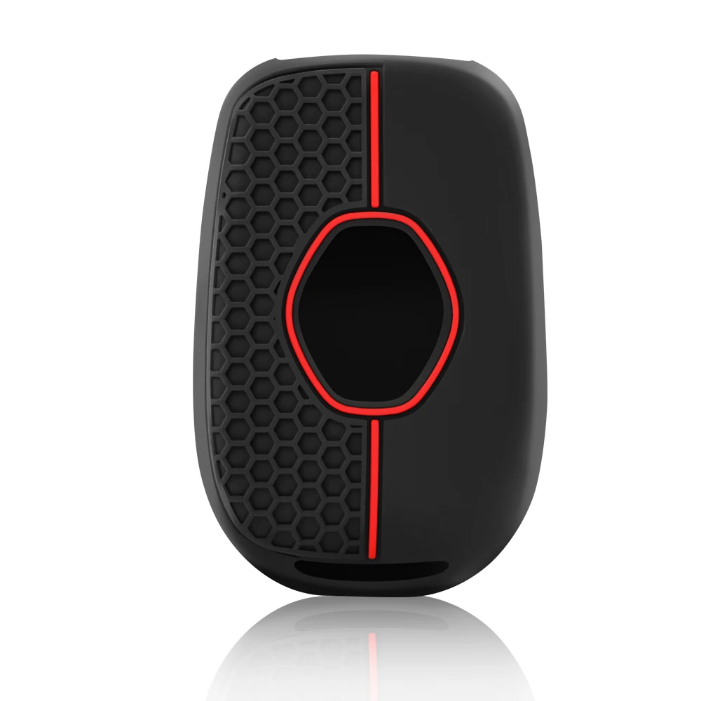 غلاف من السيليكون لرينو كادجار كابتور ميجان سانديرو ستيبواي لوجان كليو 5 2022 أركانا 2020 2021 كويد 2023 غطاء حافظة مفاتيح السيارة #6