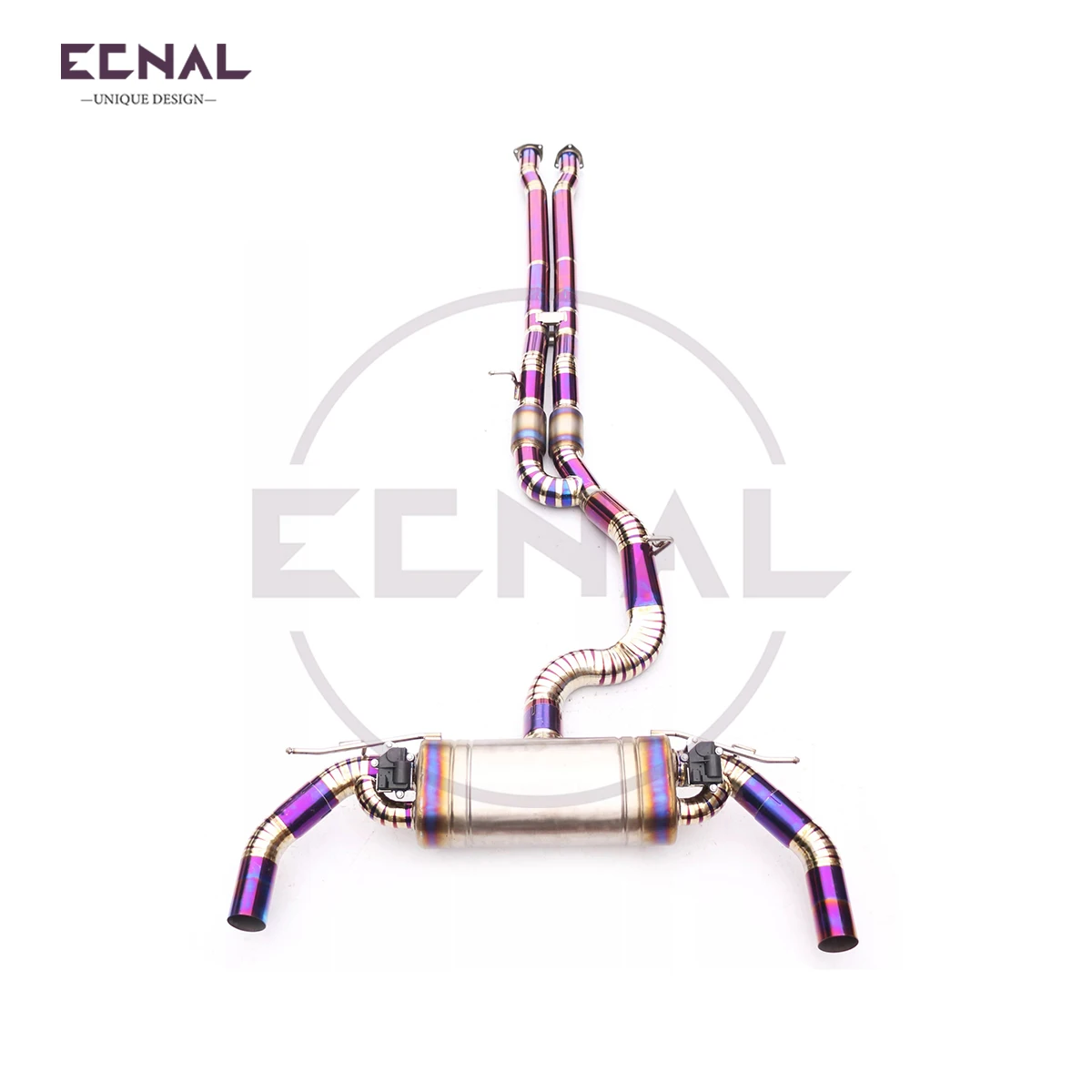 For 2017-2021 TTRS 2.5T Titanium Alloy Valve Exhaust System Muffler Ecnal Product