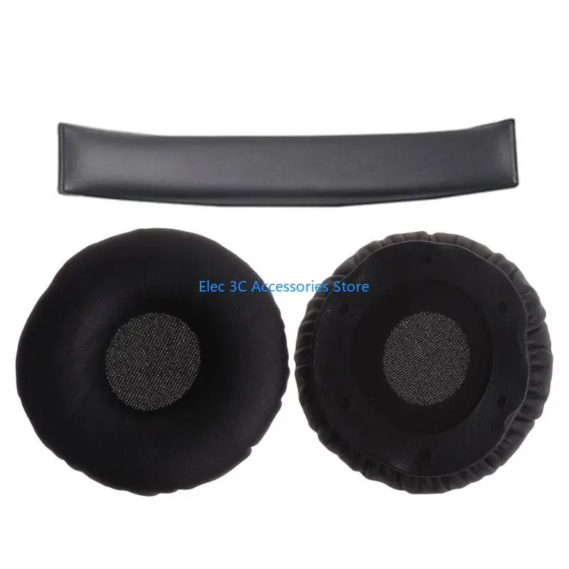 Y51A 2PCS Soft Foam Cushion Replacement for sol Republic Tracks for hd V10 Headpho