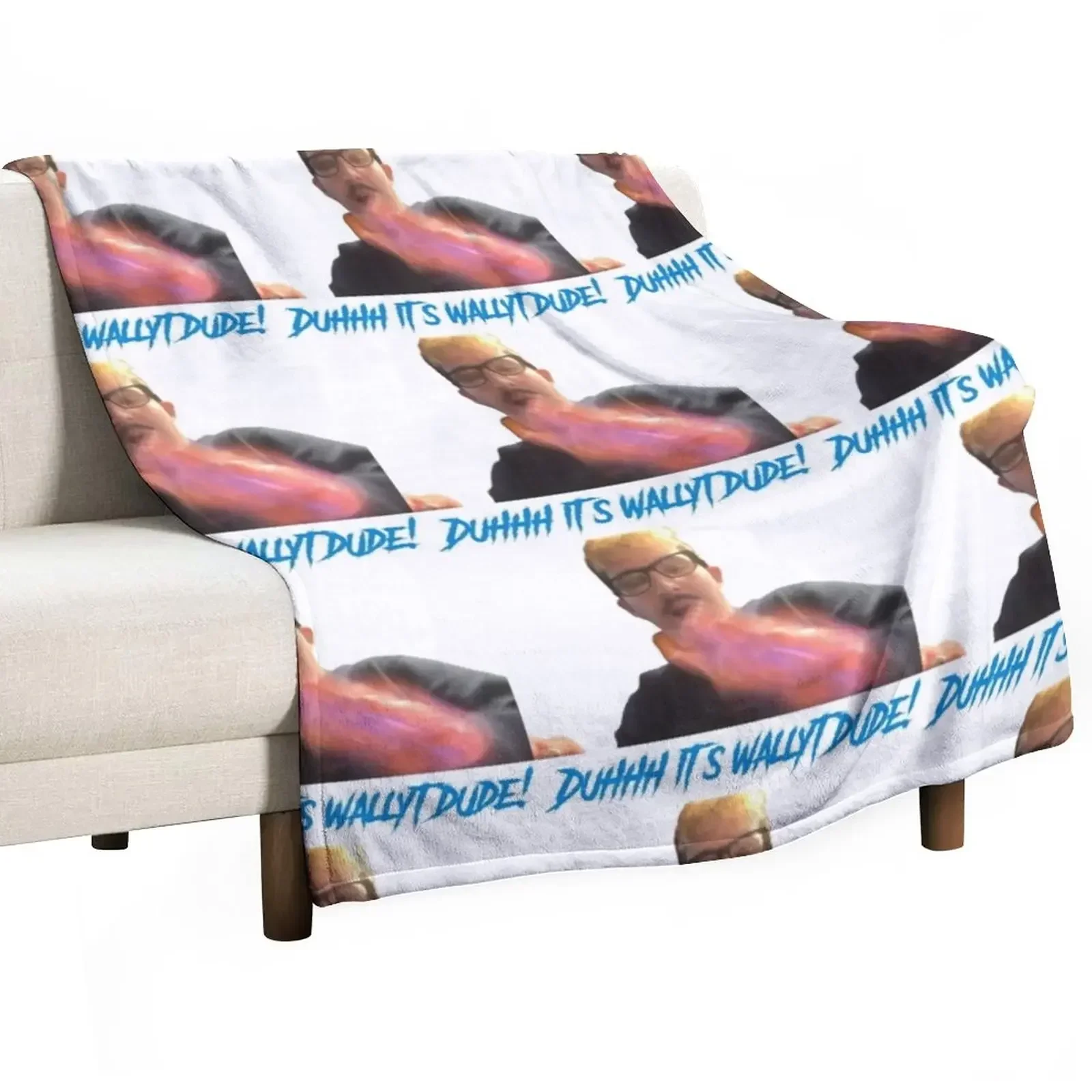 

New its wallyt dude! Throw Blanket Camping halloween Giant Sofa blankets and throws Blankets