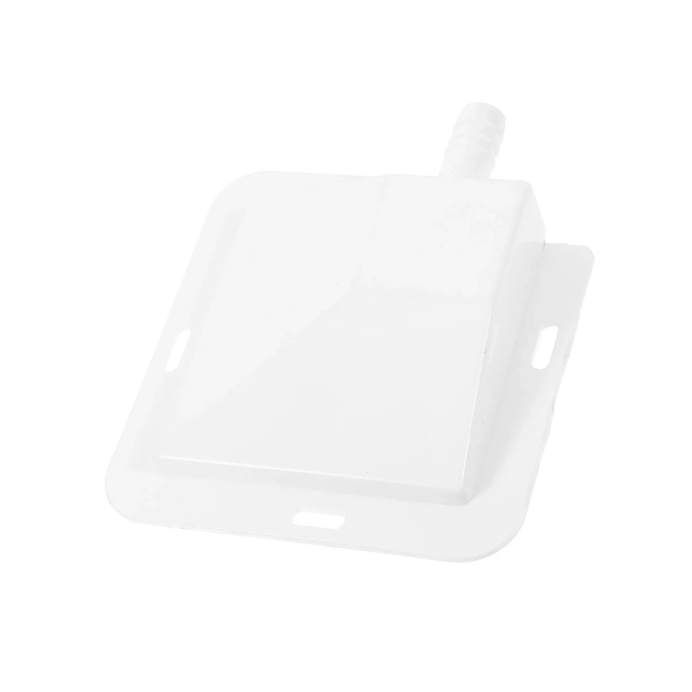 Air Conditioner Drain Pan Constructed from Non-Corrosive Plastic for Use in High-Humidity Areas Without Degradation Risk