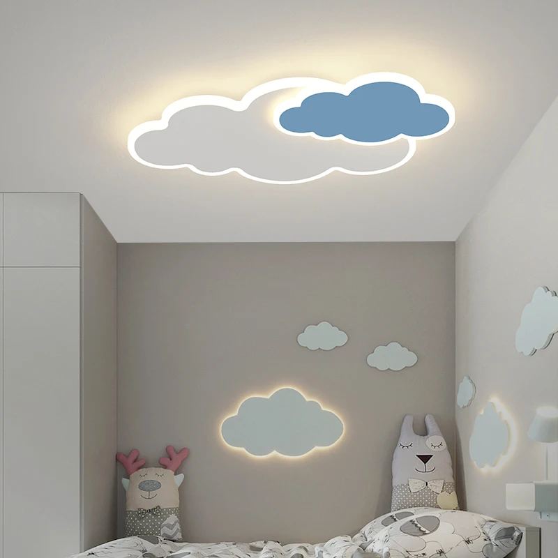 Imagem -02 - Nuvens Led Luzes de Teto para a Decoração do Quarto das Crianças Quarto Conduziu a Lâmpada do Teto Luz Iluminação Interior Lâmpada do Teto Ac110220v