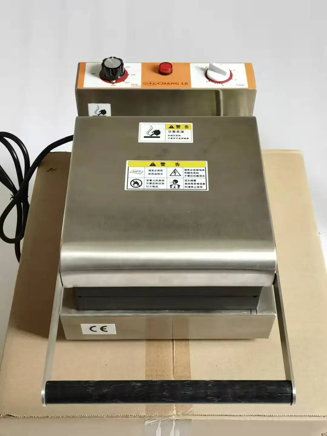 5.1 بوصة/130 مللي متر الكهربائية آلة الوافل الآيس كريم UFO برغر صانع هامبورغ جيلاتو بانيني الصحافة آلة ساندويتش الصحافة صانع