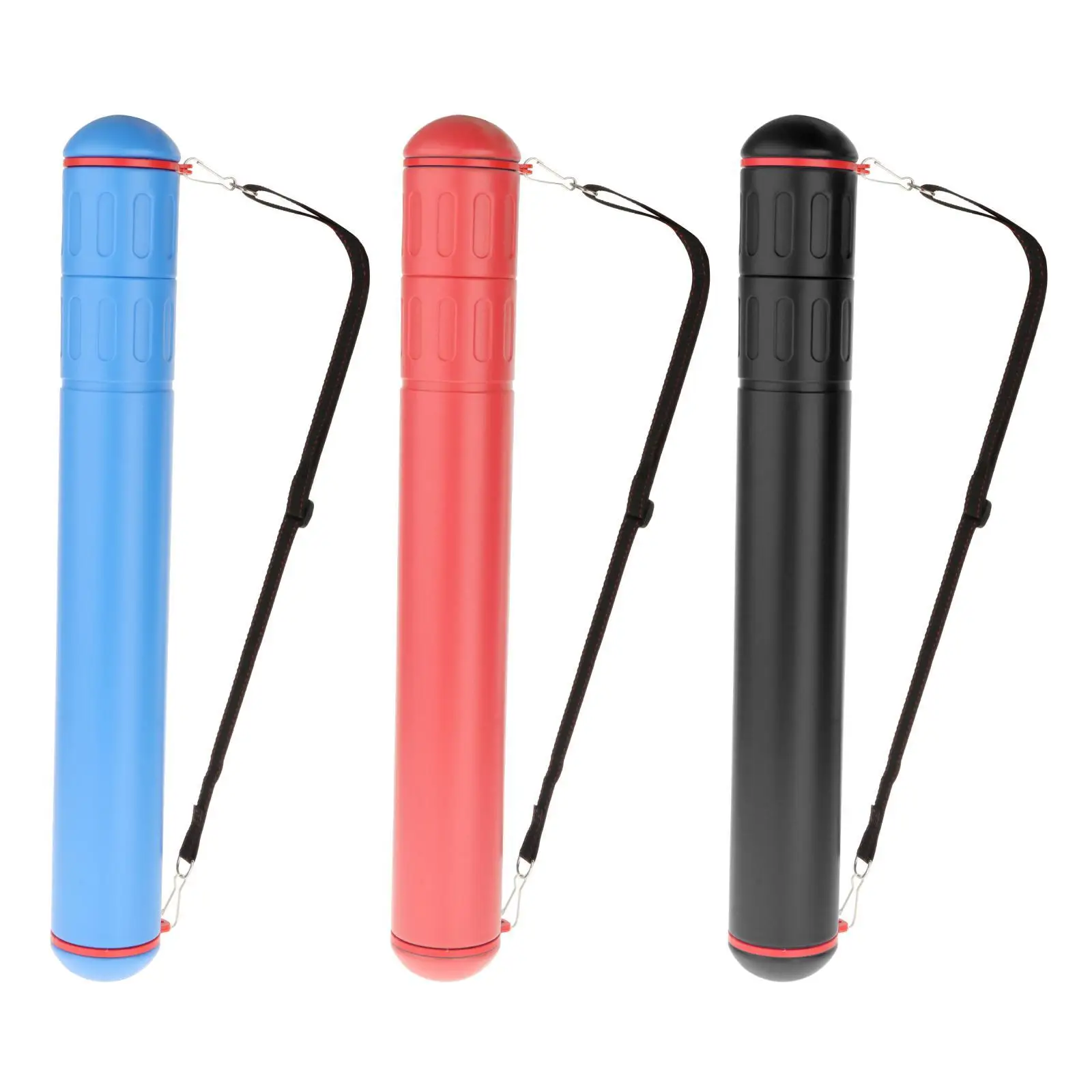 Tubo portaoggetti per poster di documenti con tracolla leggera per